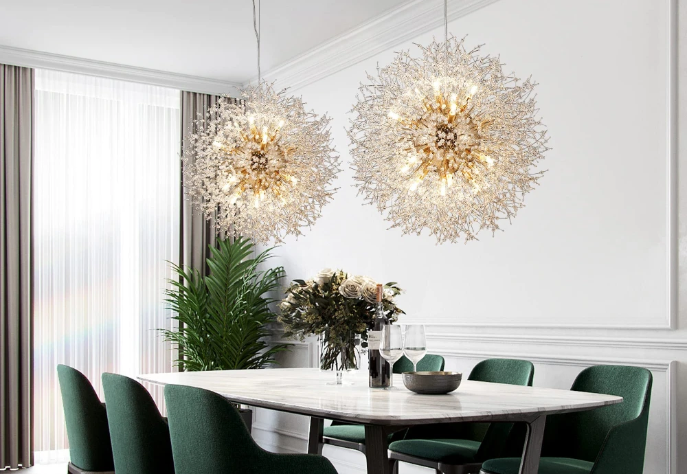 contemporary crystal chandelier