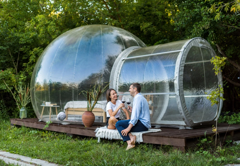 winter bubble tent