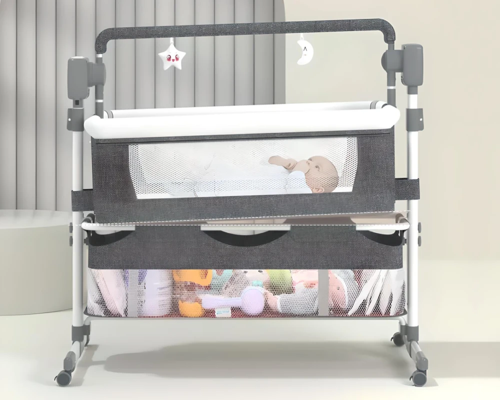 bedside rocking bassinet